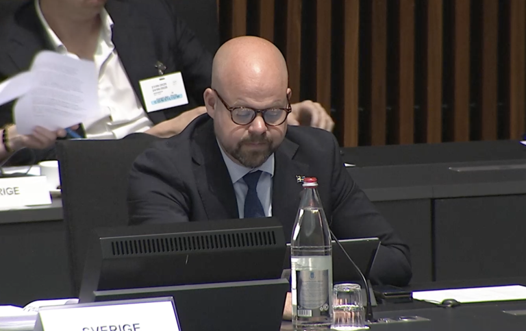 Peter Kullgren i EU:s ministerråd