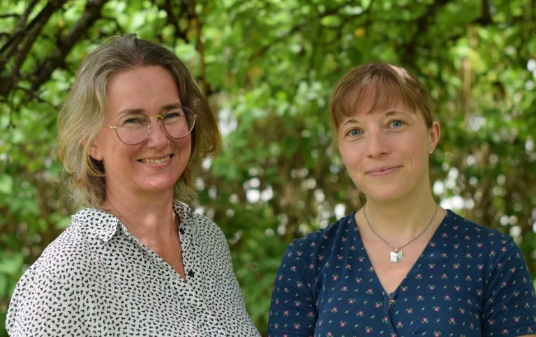 Cristine Ericsdotter Nordgren och Riccarda Funk