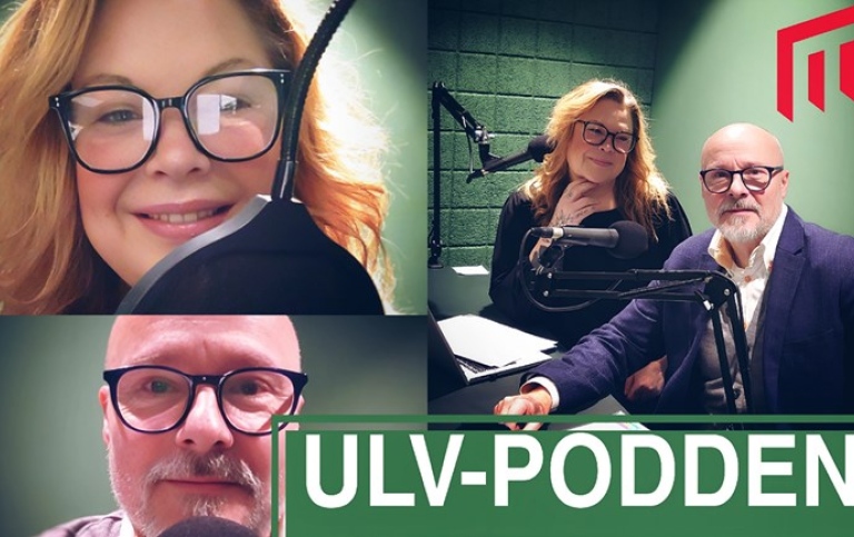 Lotte och Nichlas gör ULV-podden.
