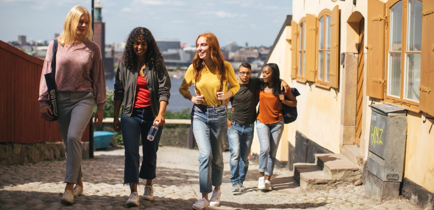 Studenter på Söder i Stockholm