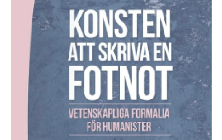 Konsten att skriva en fotnot