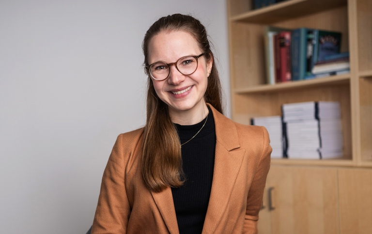 Laura Montenbruck vid Stockholms universitet.
