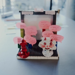 Prototype from a co-design workshop on ethical, digital representation.