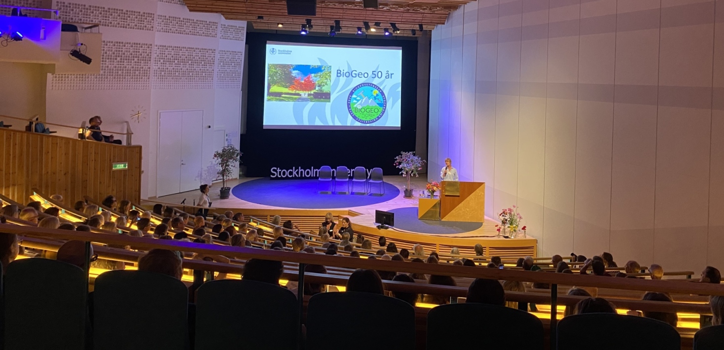 Kandidatprogram i biogeovetenskap firar 50 år.