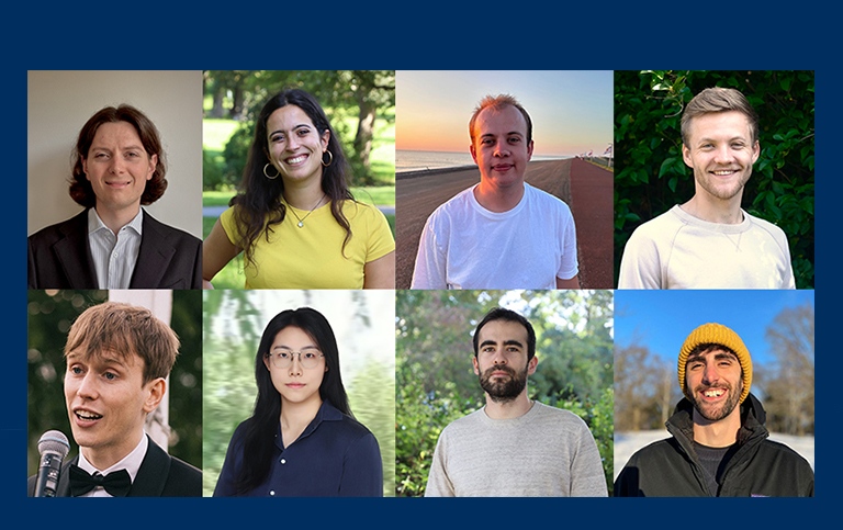 Portrait photos of all new graduate students who have joined the IIES Fall 2025