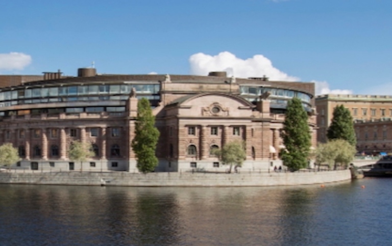 Sveriges riksdag.