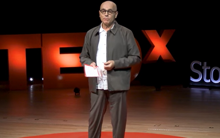 John Hassler at his TEDx Talk