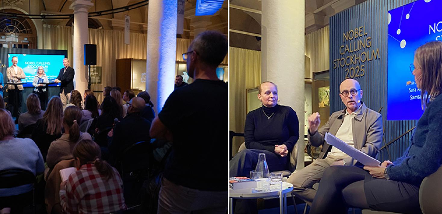Samtal på Nobelmuseet