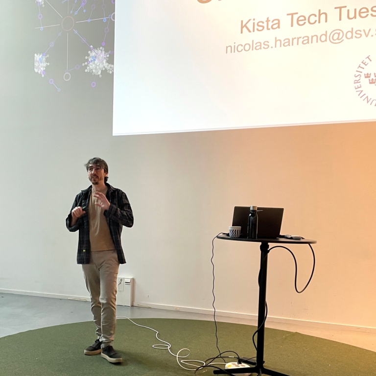 DSV researcher Nicolas Harrand talked about software supply chain attacks at Tech Tuesday.