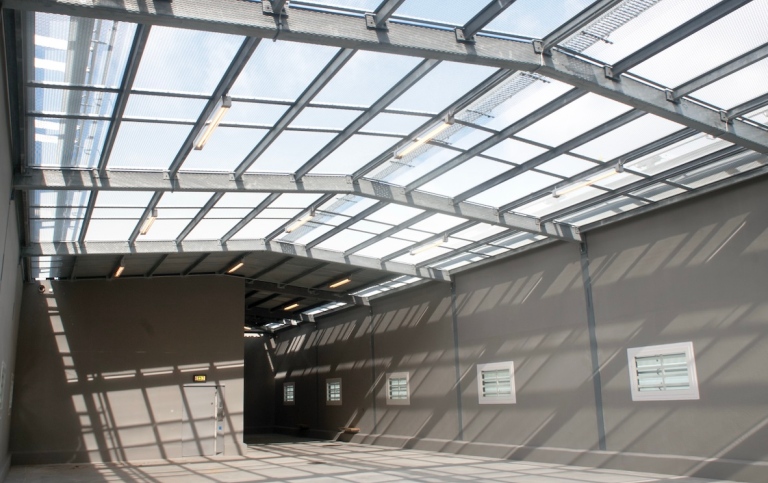 Foto: Kriminalvården Rastplats i häkte.