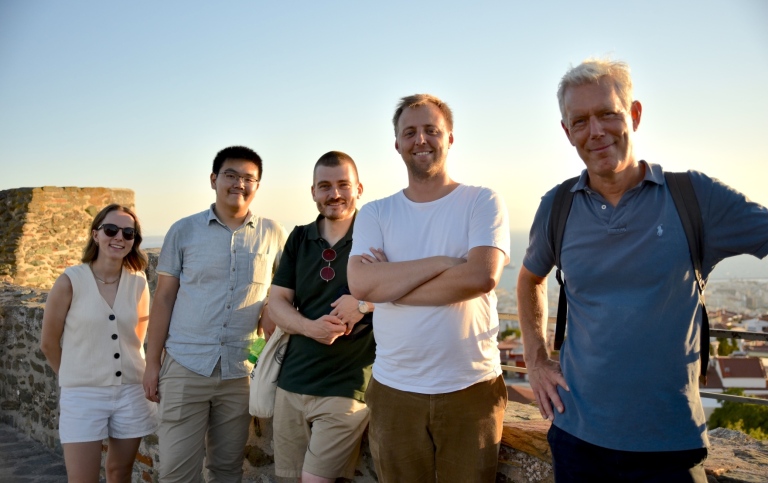 From left: Laura Ritter, Rongsheng Liu, Jonas Schmidt, Carl Vikberg & Jonas Tallberg Photo: Johannes Geith © 2025 Laura Ritter, Rongsheng Liu, Jonas Schmidt, Carl Vikberg & Jonas Tallberg Photo: Johannes Geith