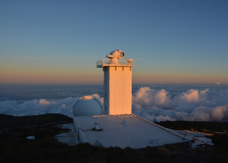 Svenska solteleskopet på La Palma