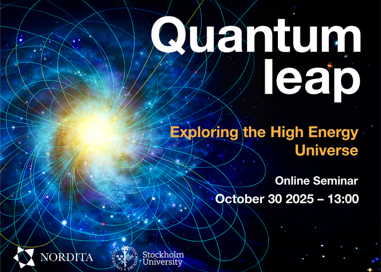 Quantum Leap - Exploring the High Energy Universe