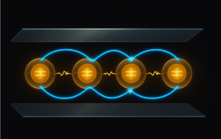 AI illustration of the proposed experiment - Time-Resolved and Superradiantly Amplified Unruh Effect AI illustration of the proposed experiment - Time-Resolved and Superradiantly Amplified Unruh Effect