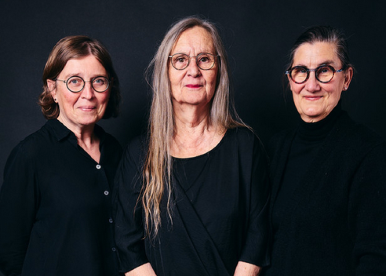 Anna Näslund, Irene Berggren och Marta Edling.