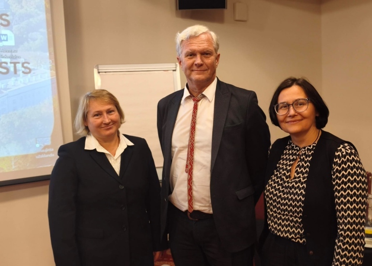 Everita Andronova, Peteris Vanags, Signe Rirdance.