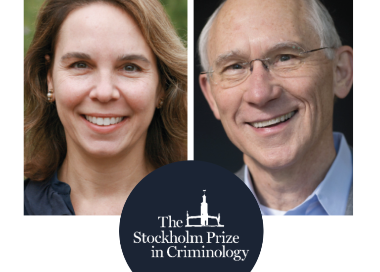 Pristagarna Charis E. Kubrin och Mark W. Lipsey.