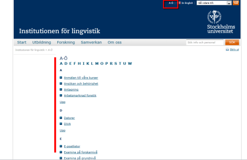 a-ö-lista