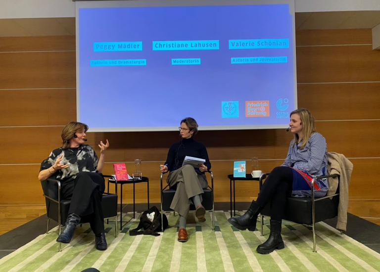 Peggy Mädler, Christiane Lahusen, Valerie Schönian