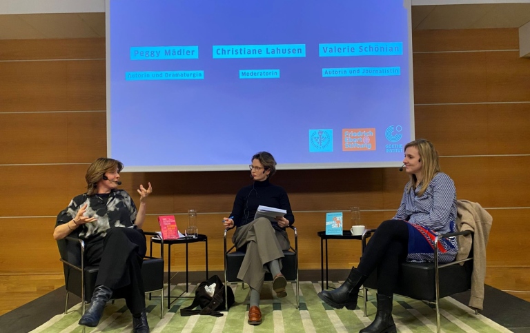 Peggy Mädler, Christiane Lahusen, Valerie Schönian